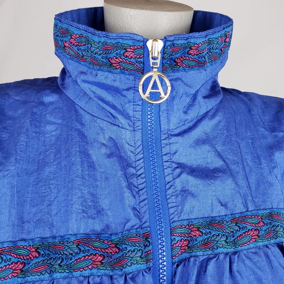 Adolfo vintage windbreaker jacket - Picture 4 of 7
